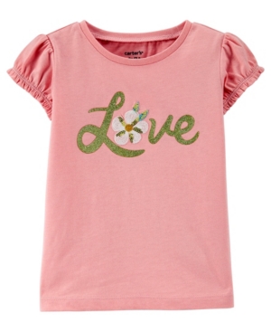 Carter's Toddler Girls Love Jersey Top