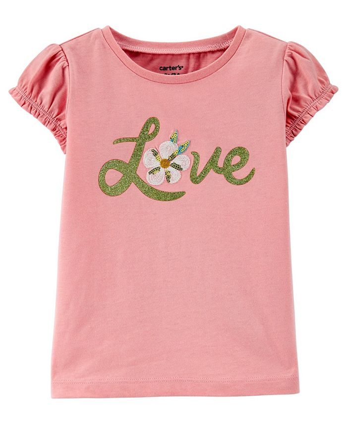 Carter's Toddler Girls Love Jersey Top Macy's
