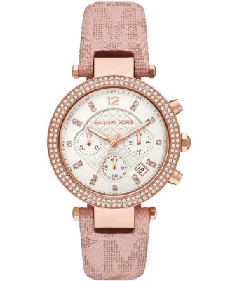Michael Kors Monogram Strap Watch Michael Kors Men main image 3