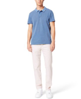 alpha men's tapered chinos