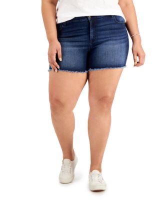 macys plus size shorts