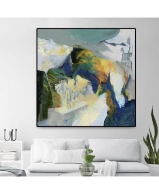 Giant Art Iceberg Oversized Framed Canvas, 45" x 45"