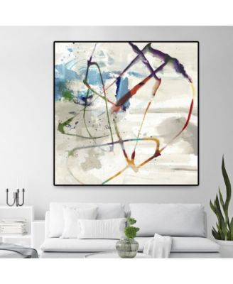 Playful Intent II Oversized Framed Canvas, 45" x 45"