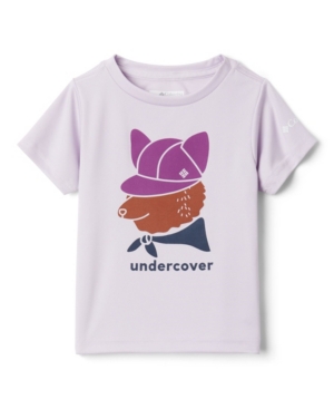 Toddler Girls Petit Pond Graphic Short Sleeves T-shirt