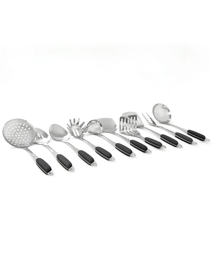 Hell's Kitchen 10Pc. Kitchen Tool Set & Rack Macy's