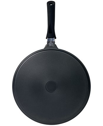 Tredoni 8.5 Crepe Pan Non-Stick Aluminum Pancake Frypan, Black (8.5 inch = 22 cm)
