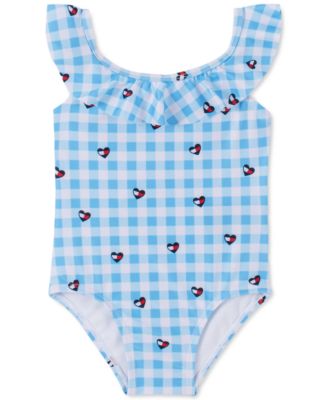 baby gingham swimsuit