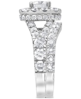 Diamond Bridal Set (4 ct. t.w.) in 14k White, Yellow or Rose Gold