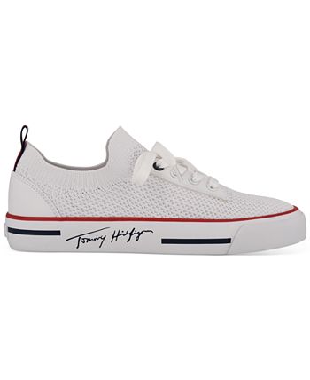 Tommy Hilfiger Women's Gessie Stretch Knit Sneakers & Reviews ...
