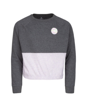 Converse Big Girls Color Block Boxy T-shirt