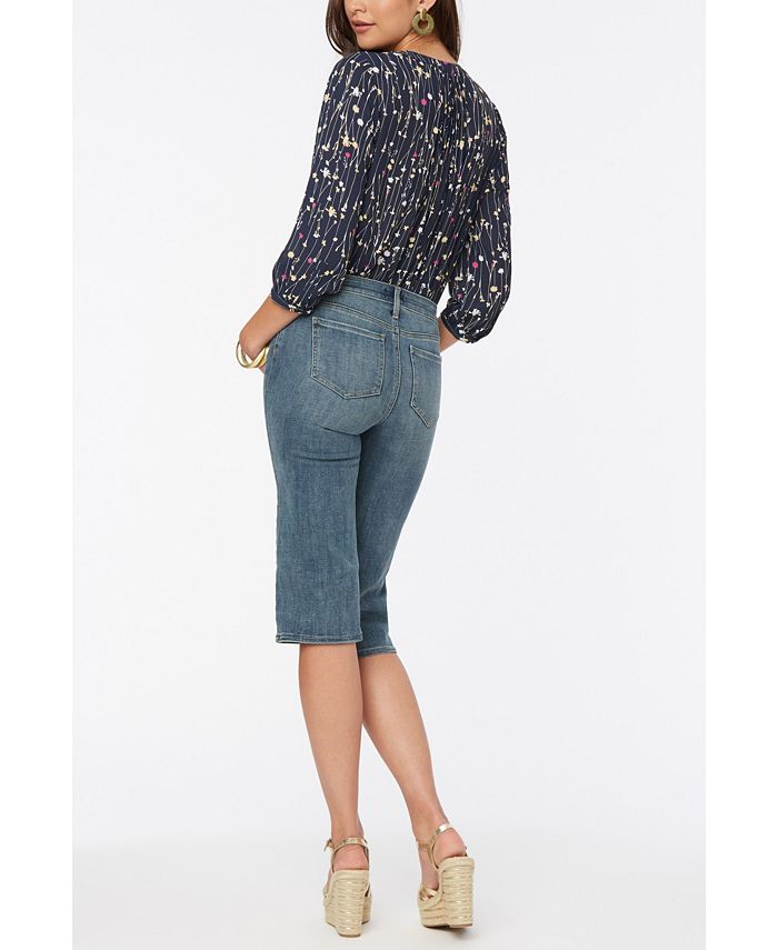 NYDJ Petite Wide Leg Pedal Pusher Jeans & Reviews Jeans Petites