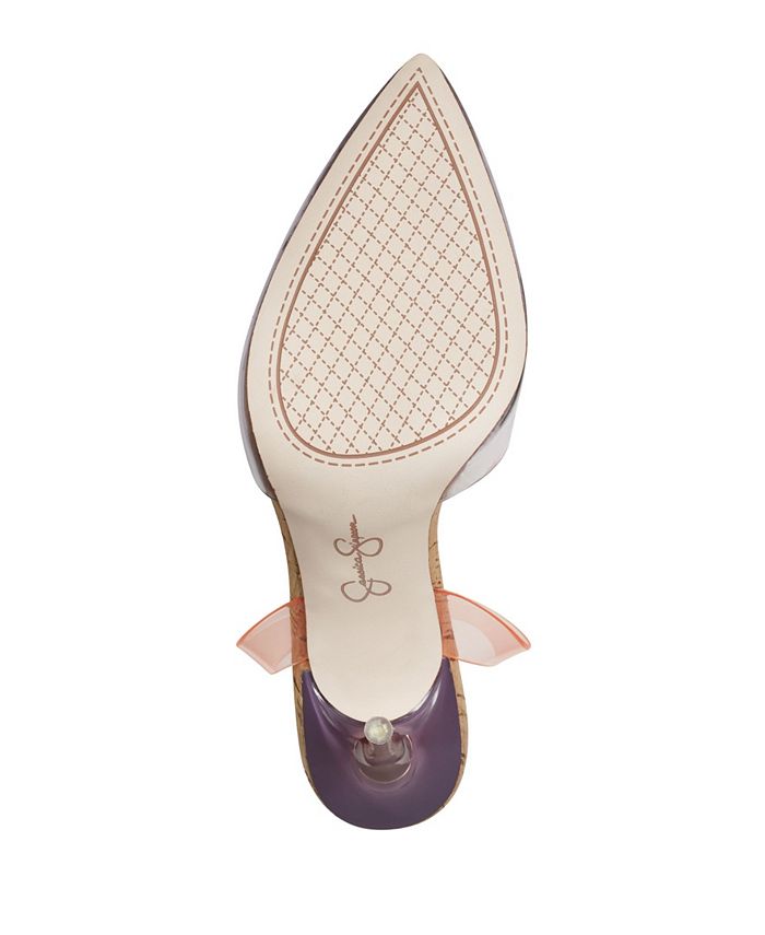 jessica simpson lucite pumps