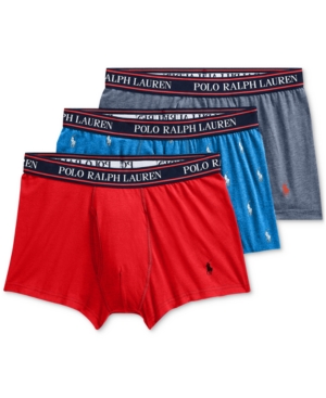 Polo Ralph Lauren Men's 3-Pack Classic-Fit Stretch Trunks