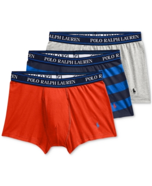 Polo Ralph Lauren Men's 3-Pack Classic-Fit Stretch Trunks