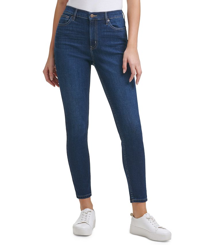 Calvin Klein Jeans High-Rise Jeans & Reviews - Jeans - Juniors - Macy's