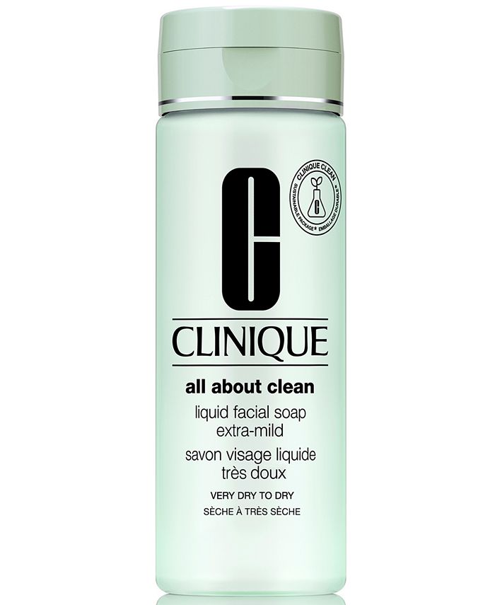 Clinique Liquid Facial Soap, Extra-Mild - 6.7 fl oz bottle