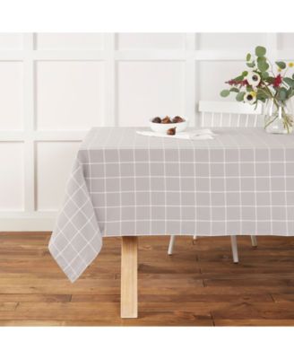 Window Pane Tablecloth Single Pack 60"x102"