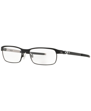 Oakley Ox3184 Men's Rectangle Eyeglasses In Black