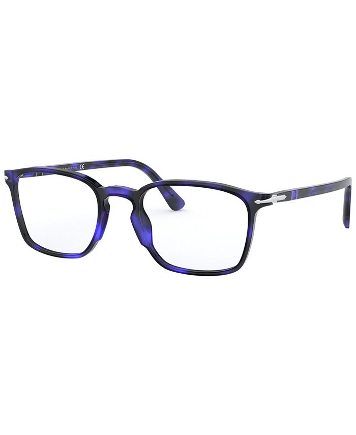Persol PO3227V Unisex Rectangle Eyeglasses - Macy's