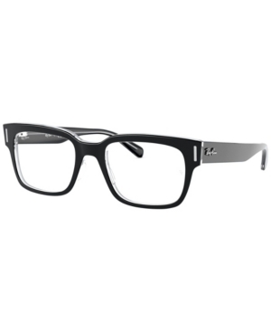Ray Ban Ray-ban Rx5388 Men's Square Eyeglasses In Top Black