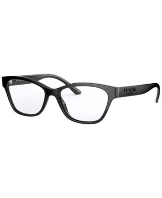 prada rectangular eyeglasses