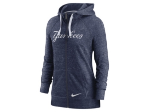 Nike New York Yankees Women's Gym Vintage Full Zip Sweatshirt
