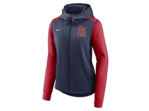 Nike St Louis Cardinals Women's Therma Full Zip Fleece Jacket