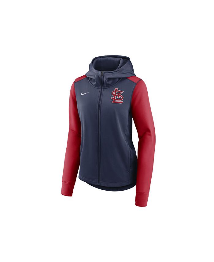 Nike St. Louis Cardinals Women's Therma Full Zip Fleece Jacket - Macy's