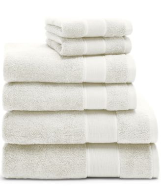 Sanders Solid Cotton 6-Pc. Towel Set