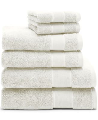Lauren Ralph Lauren Sanders Solid Antimicrobial Cotton Bath Towels - Linen Cream Color - Macy's
