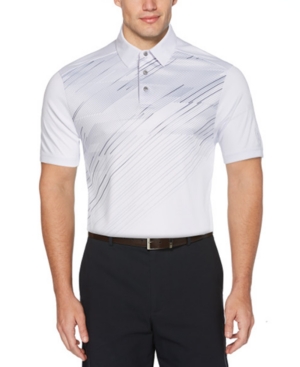 Pga Tour Men's Diagonal Gradient Polo Shirt