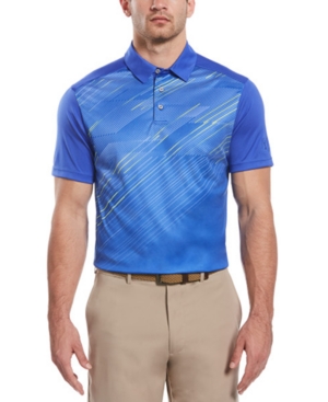 Pga Tour Men's Diagonal Gradient Polo Shirt