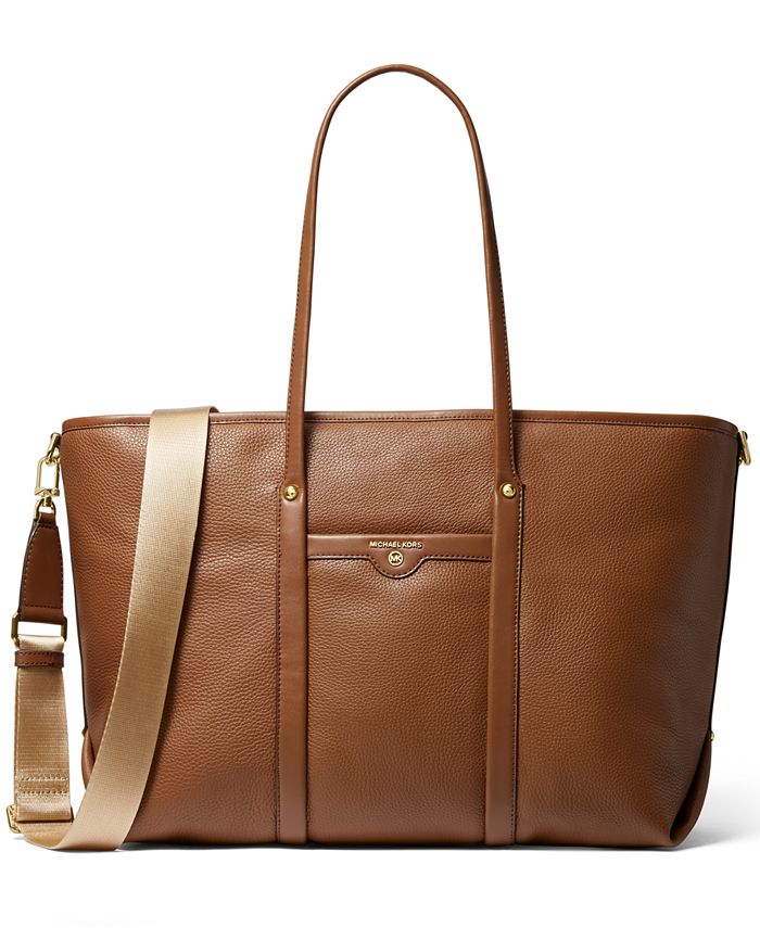 Michael Kors Beck Extra Large Leather Tote & Reviews - Handbags &  Accessories - Macy's