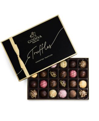 Godiva Signature Truffles Gift Box, 24 Piece