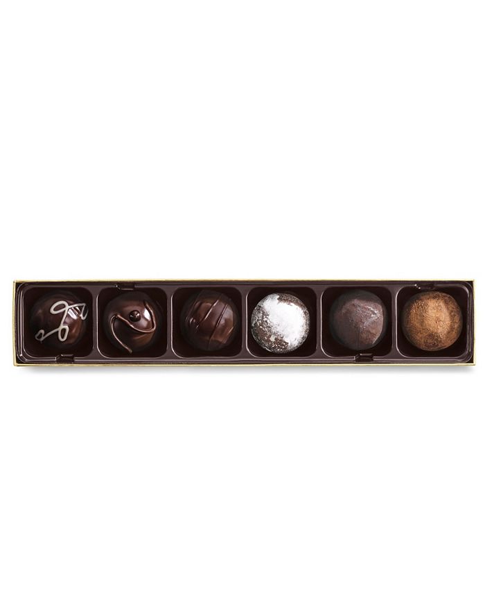 Godiva Dark Chocolate Truffles, 6 Piece Macy's