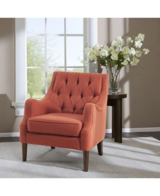 Qwen 33.5" High Button Tufted Accent Chair