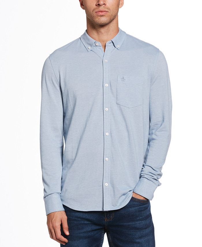 Original Penguin Men's Knit ButtonDown Shirt Macy's