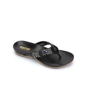 KENNETH COLE REACTION WOMEN'S GLAM 2.0 JEWEL THONG SANDALS WOMEN'S SHOES