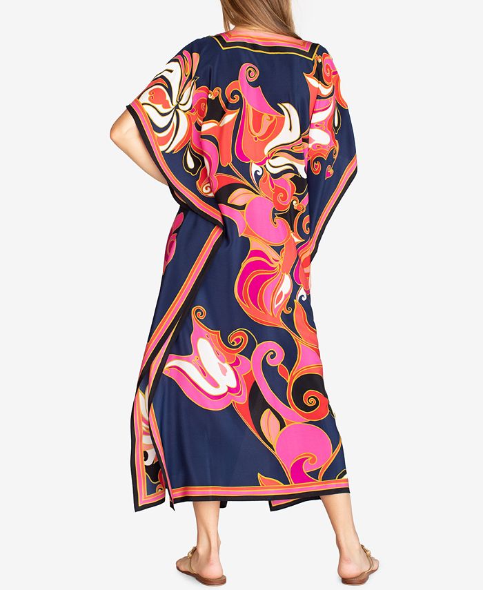 Trina Turk Theodora Silk Printed Maxi Dress Macy's