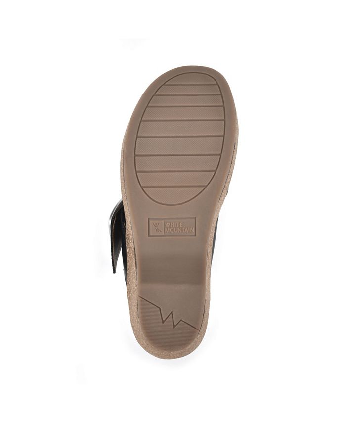 White Mountain Women's Copious Platform Wedge Sandals & Reviews Sandals Shoes Macy's