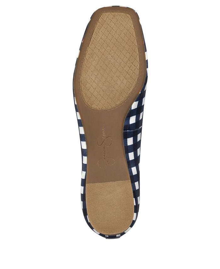 jessica simpson mandalaye elastic ballet flats