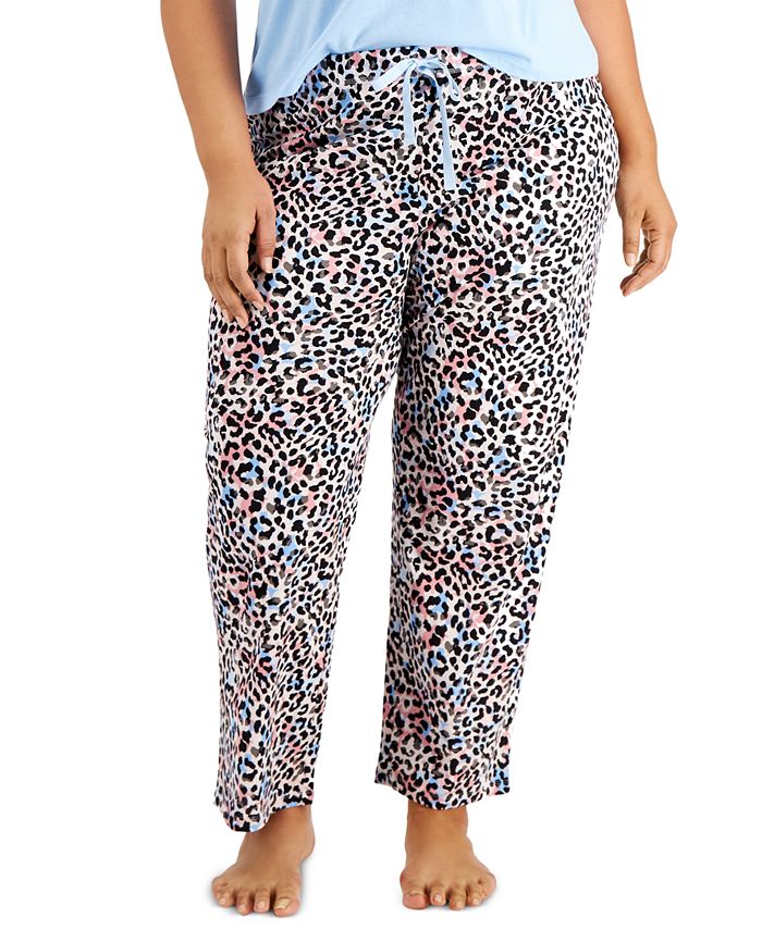 Jenni Plus Size Printed Pajama Pants, Created for Macy's - Macy's