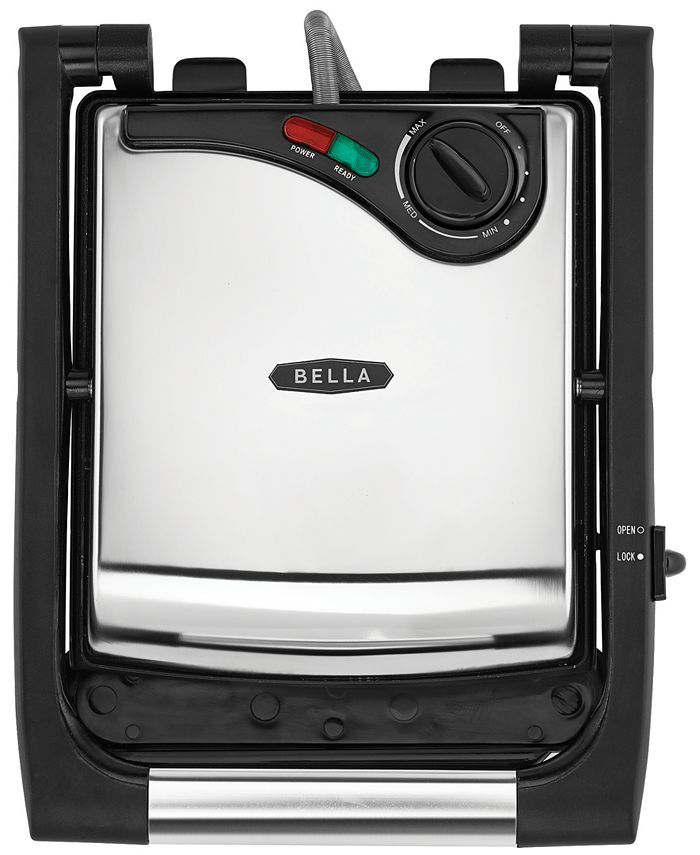 Bella Electric Panini Press & Sandwich Grill, 1400W Macy