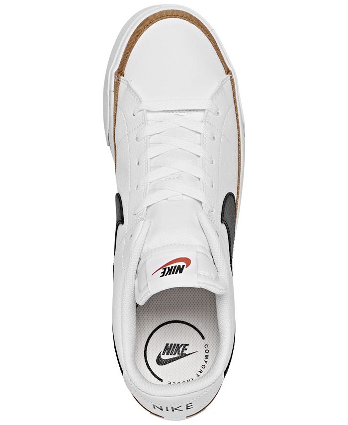 Nike Men #39 s Court Legacy Leather Casual Sneakers from Finish Line