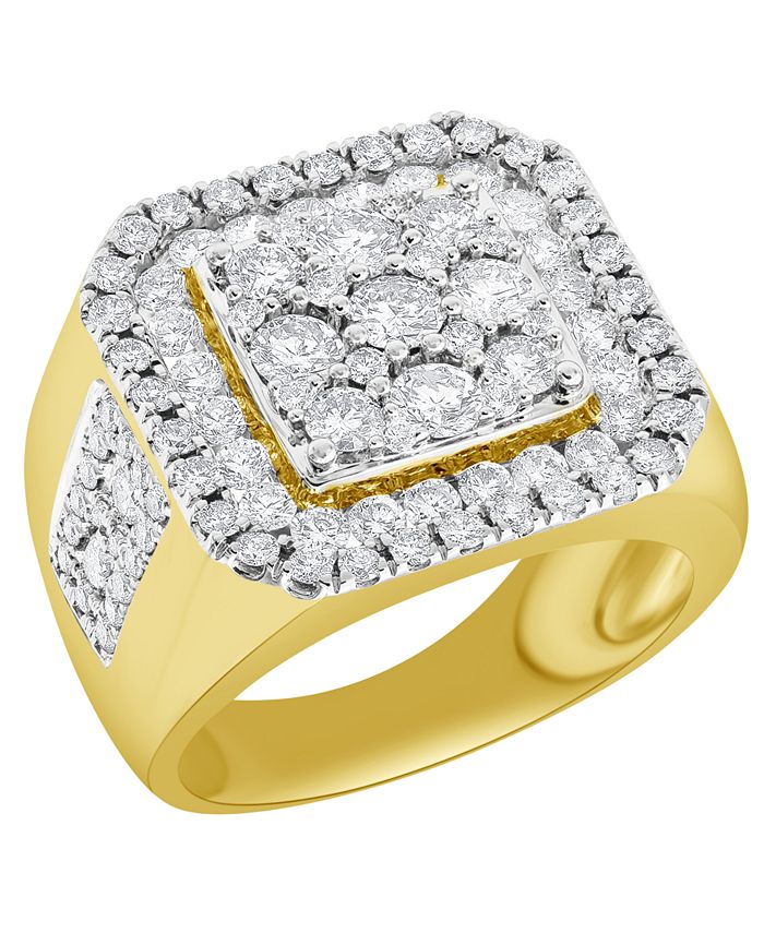 Macy's men's diamond rings on sale