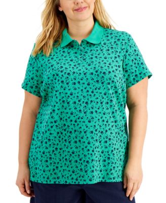Printed Polo Shirt, Created 