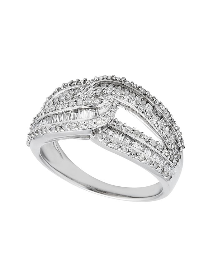 Macy's baguette hotsell ring