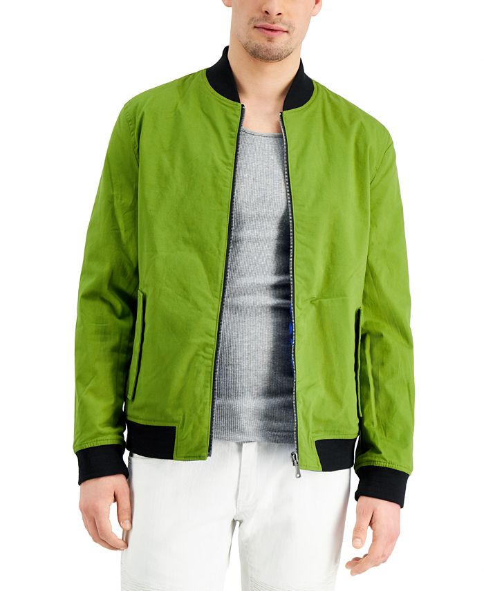 INC International Concepts Men's Reversible Bomber Jacket, Created for ...