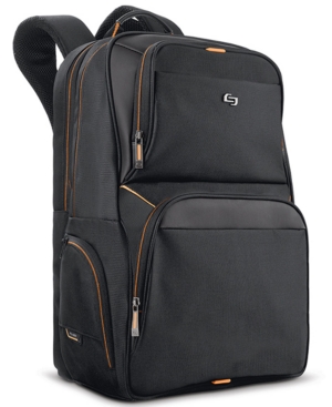 Solo New York Everyday Ambition 17.3" Laptop Backpack In Black