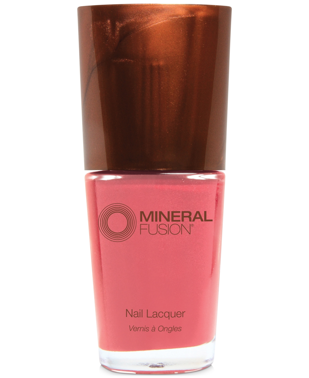 Mineral Fusion Nail Lacquer In Coral Reef (light Pink-orange,cream Fini